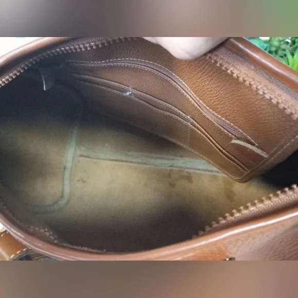 Dooney & Bourke, Pre Date Tag, 1980s Large Boston Bag - Picture 11 of 15